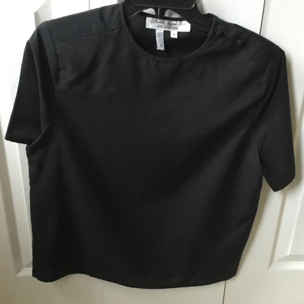 Black Blouse by Laura & Jayne Petite Collection